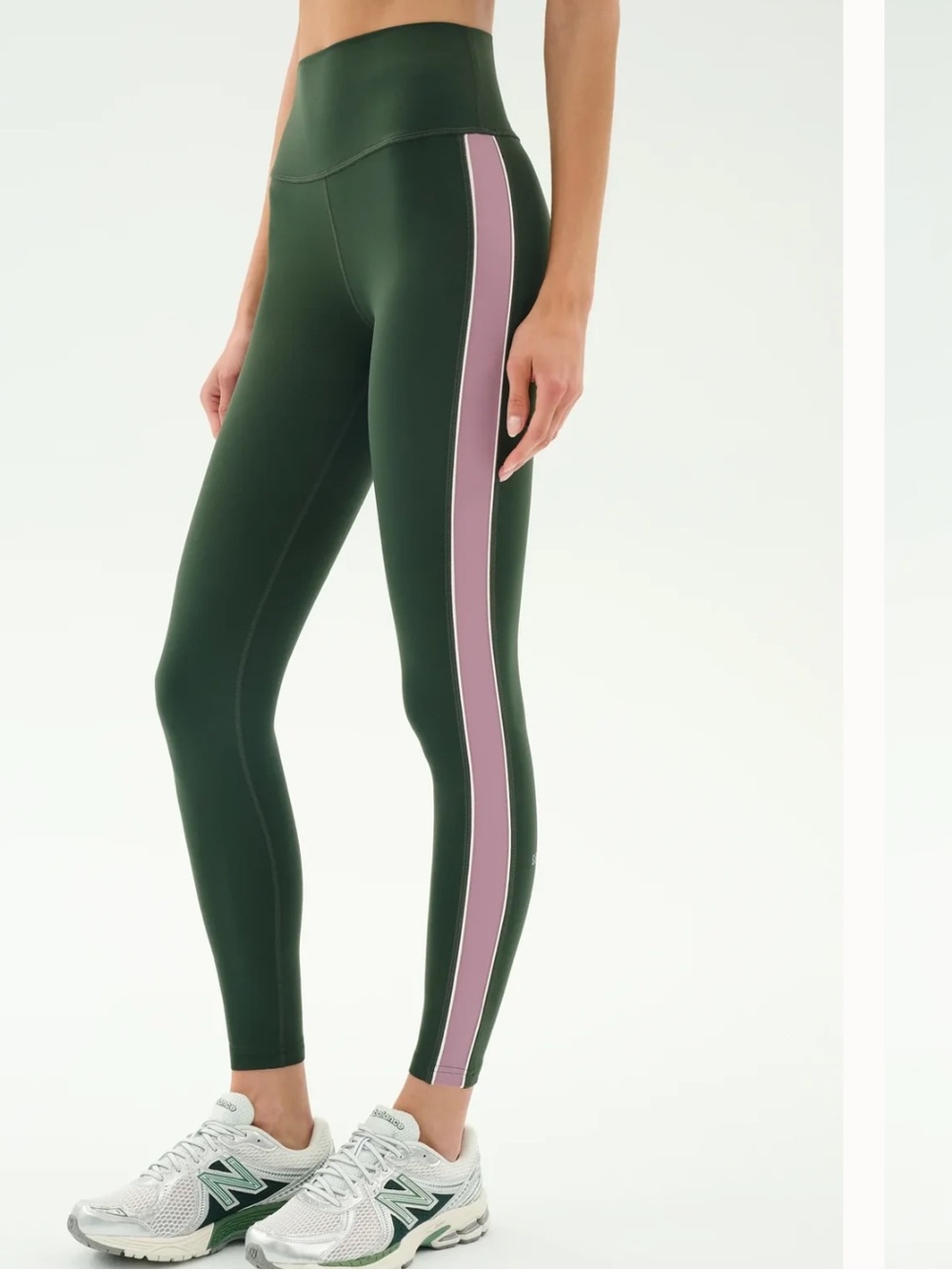 Splits59 NWT Margot rigor leggings military green blush sz L